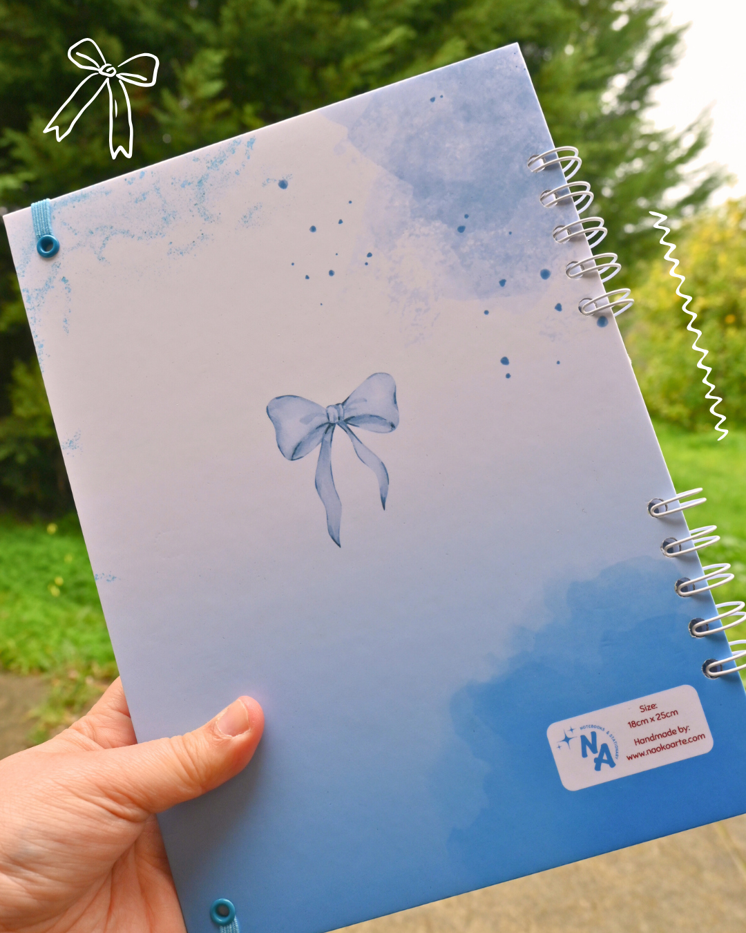 Daily Planner | 💙 Blue Blossom Planner | B5 Planner
