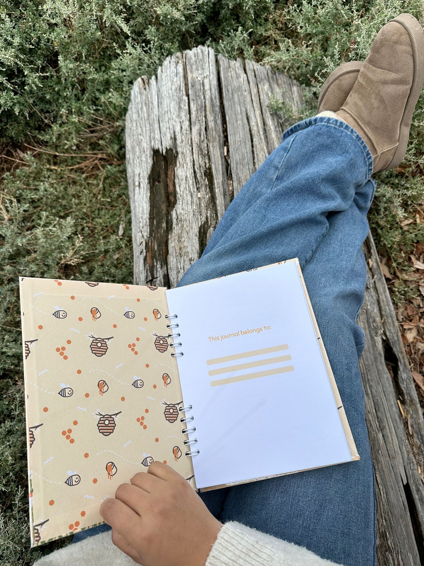 Winnie The Pooh Notebook - Yellow