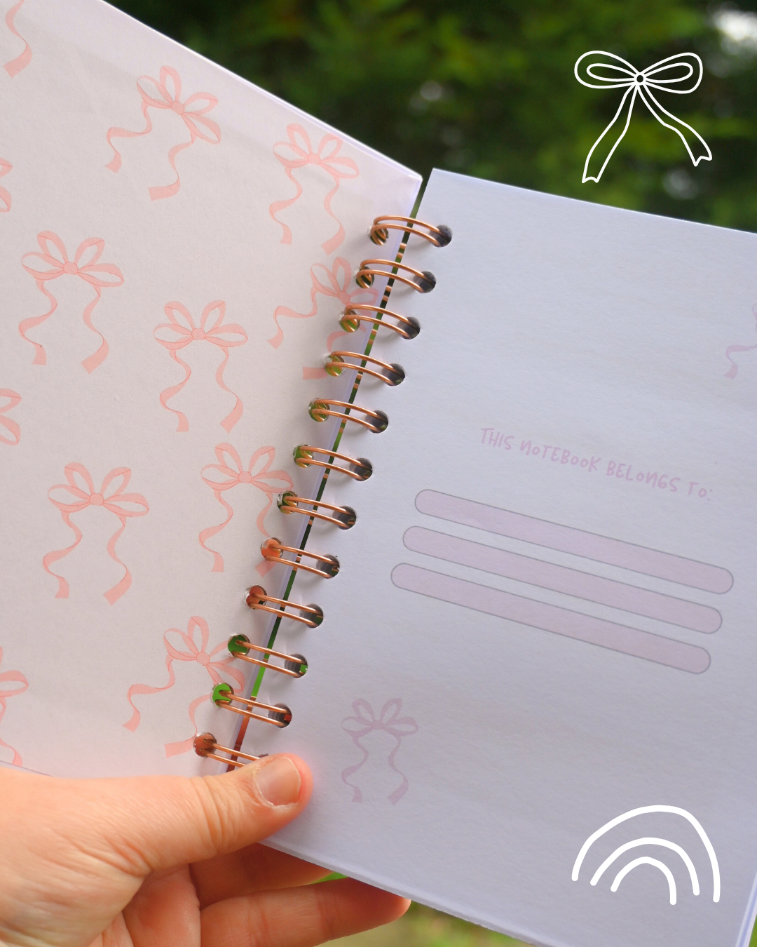 💌 Reflection Journal | Pocket Notebook | Mini A6 | Pink Edition