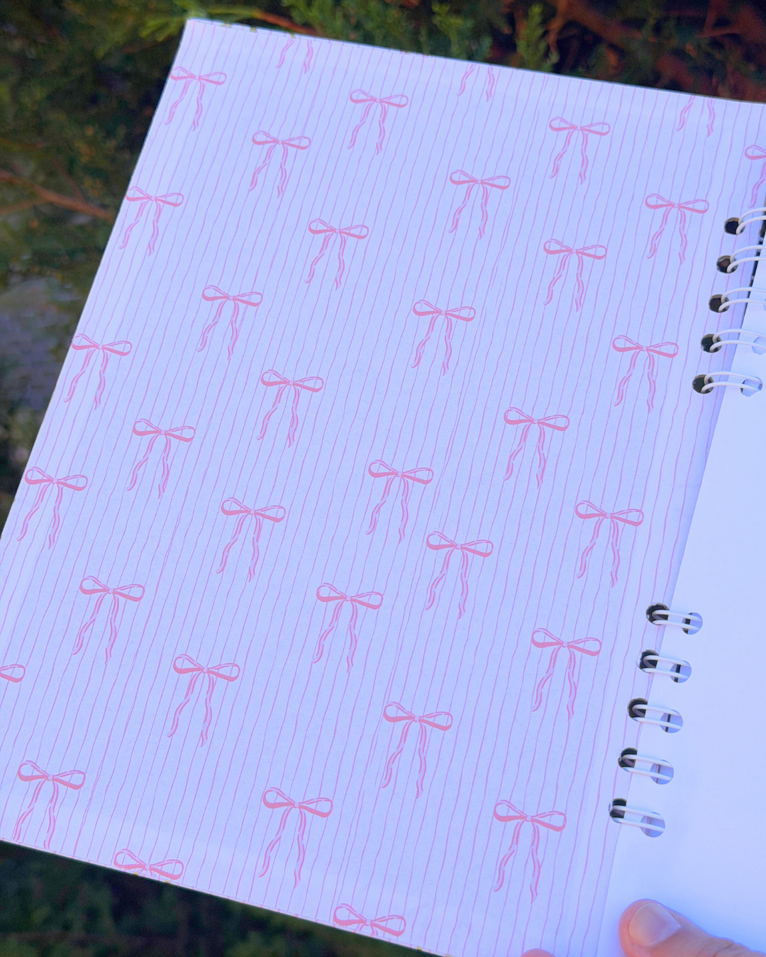 Soft Start Journal – Dreams 🎀 (Handmade)