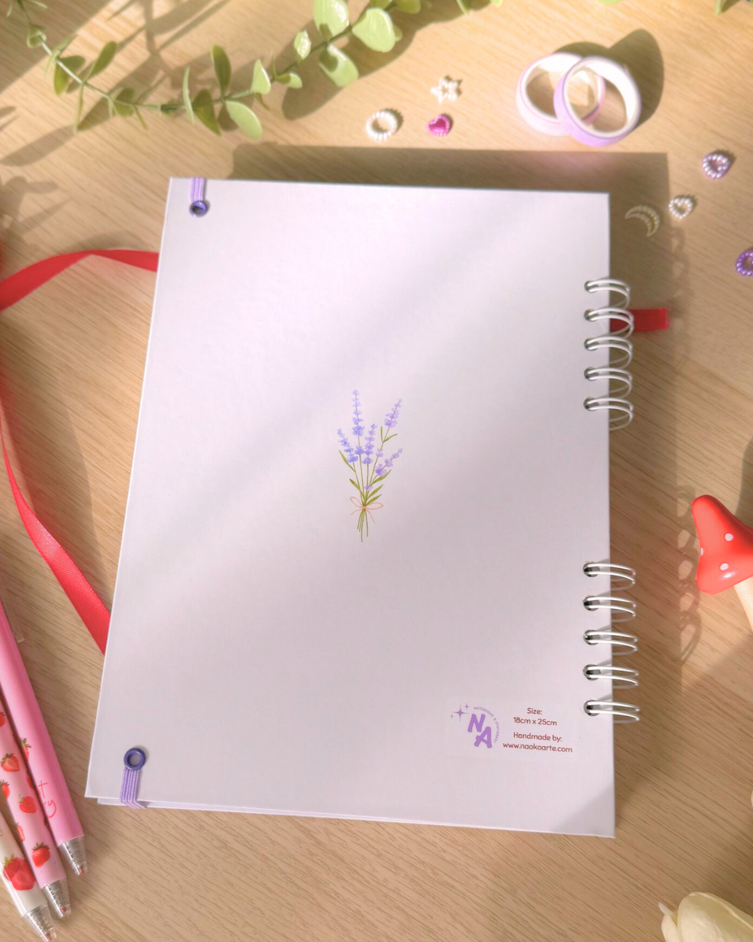 Manifesting Planner by Naoko Arte – Elegant Self-Care & Productivity Journal