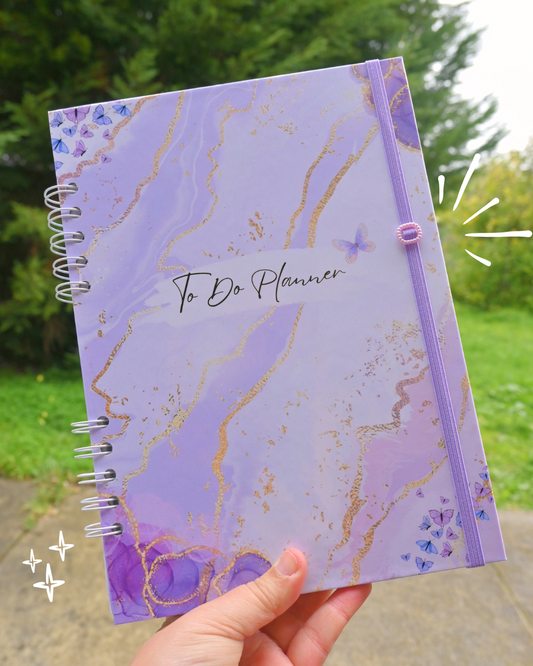 Daily Planner| 💜 Violet Dreams | Manifestation Planner | B5 Planner