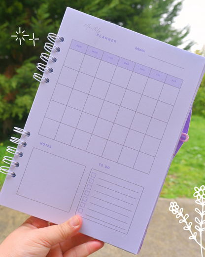 Daily Planner| 💜 Violet Dreams | Manifestation Planner | B5 Planner