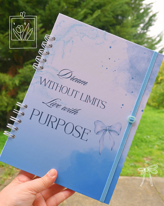 Daily Planner | 💙 Blue Blossom Planner | B5 Planner