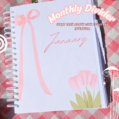 2025 Planner - Pink (300 Pages)