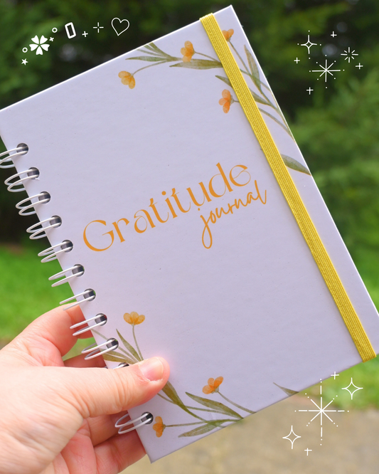💖 Gratitude Journal – Mini Guided Journal to Cultivate Self-Love 🌼🌿