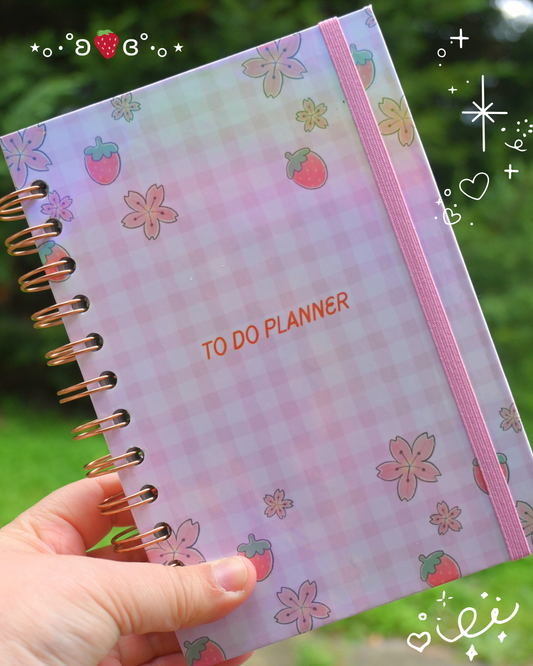 🍓 To-Do Planner – Mini Productivity Notebook for Your Daily Tasks🧸