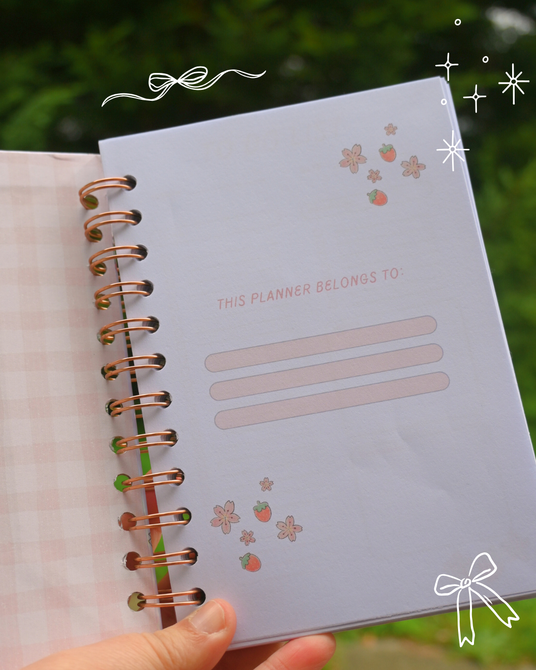🍓 To-Do Planner – Mini Productivity Notebook for Your Daily Tasks🧸