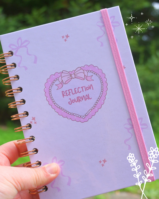 💌 Reflection Journal | Pocket Notebook | Mini A6 | Pink Edition