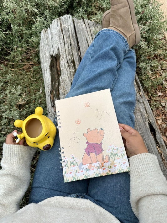 Winnie The Pooh Notebook - Yellow