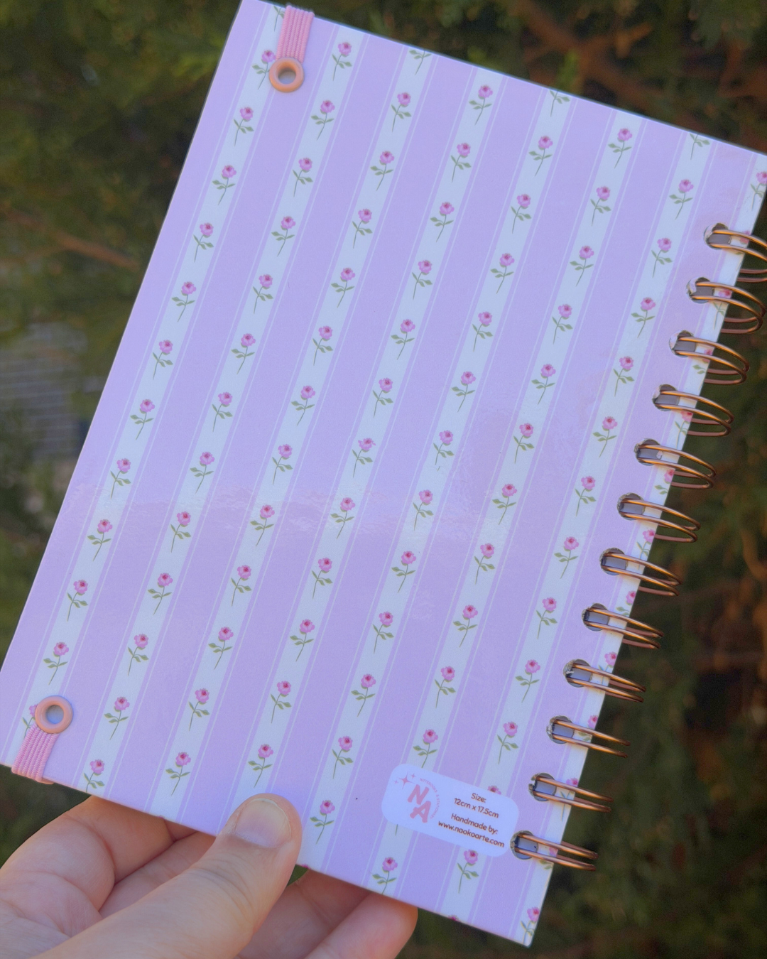 Soft Start Journal – Trust the process 🌷 (Handmade)