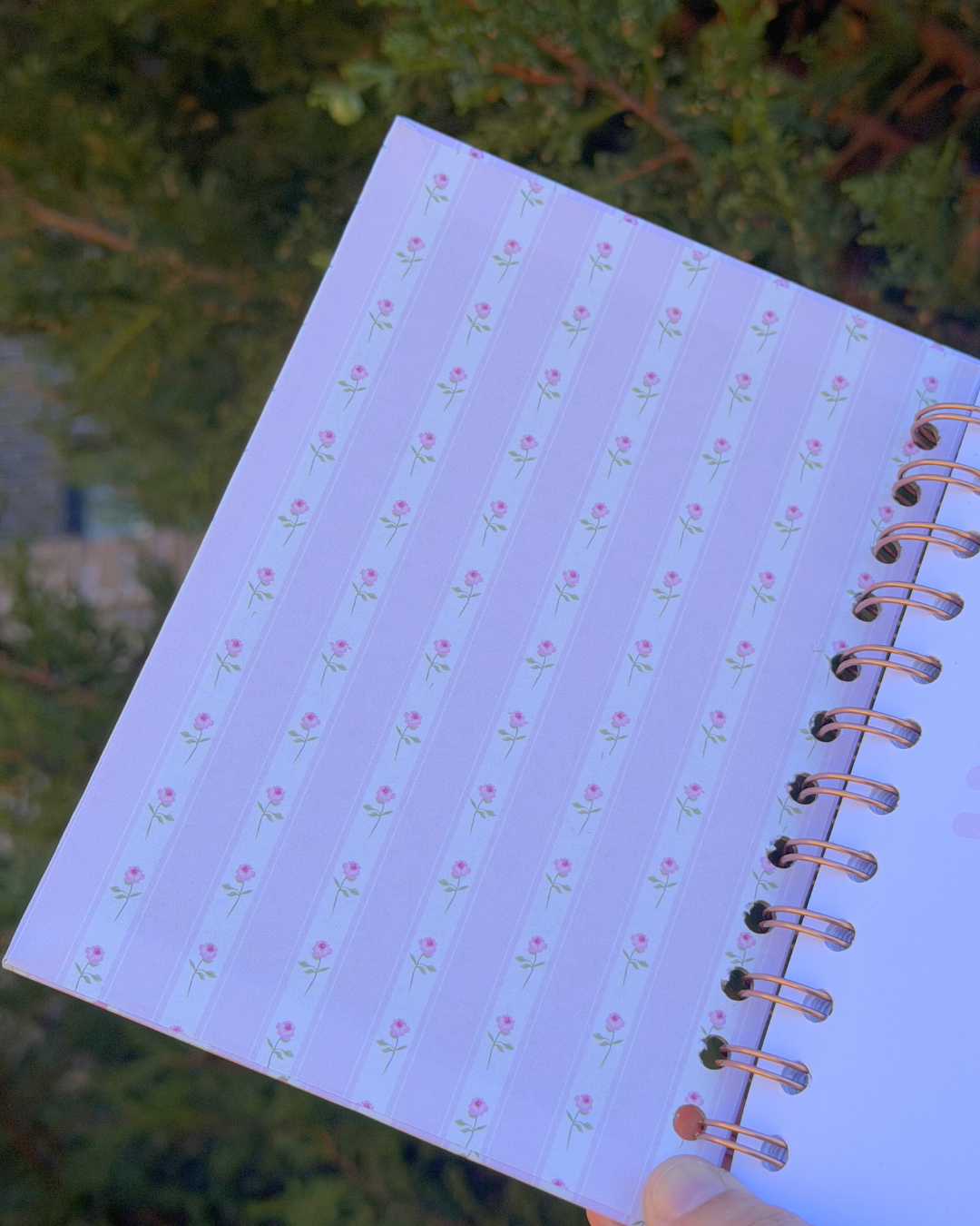 Soft Start Journal – Trust the process 🌷 (Handmade)