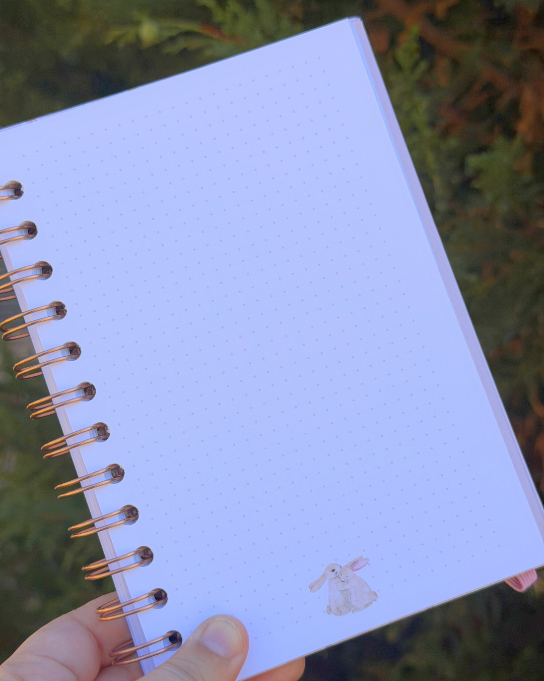 Soft Start Journal – Trust the process 🌷 (Handmade)