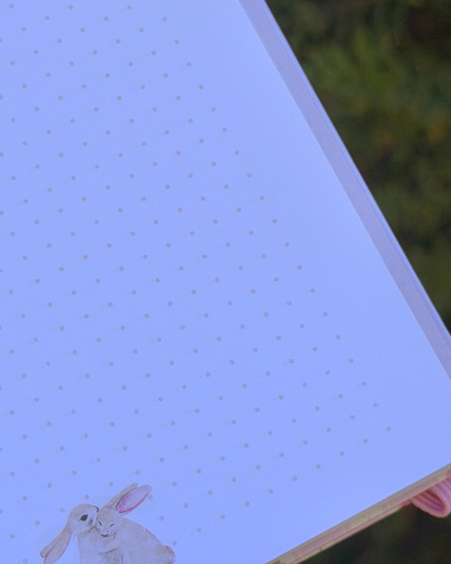 Soft Start Journal – Trust the process 🌷 (Handmade)