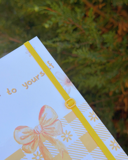 Soft Start Journal – Be Kind 🌼 (Handmade)