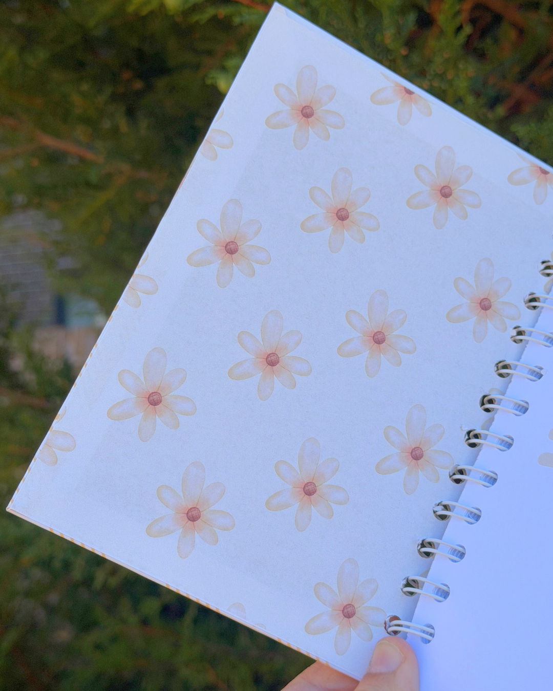 Soft Start Journal – Be Kind 🌼 (Handmade)