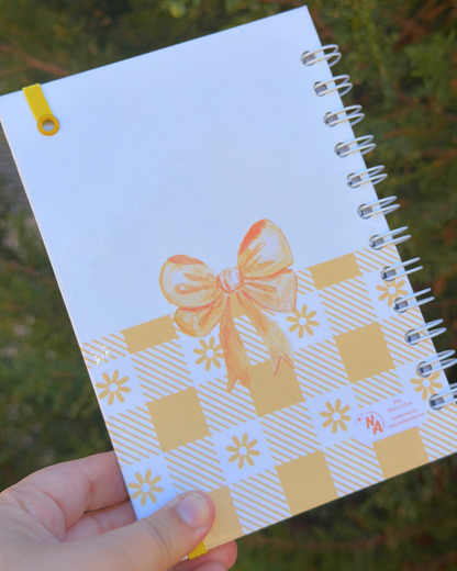 Soft Start Journal – Be Kind 🌼 (Handmade)