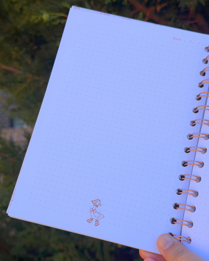 Soft Start Journal – Growing & Grateful 🌸 (Handmade)