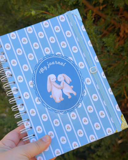 Soft Start Journal – My Journal 🩵☁️ (Handmade)