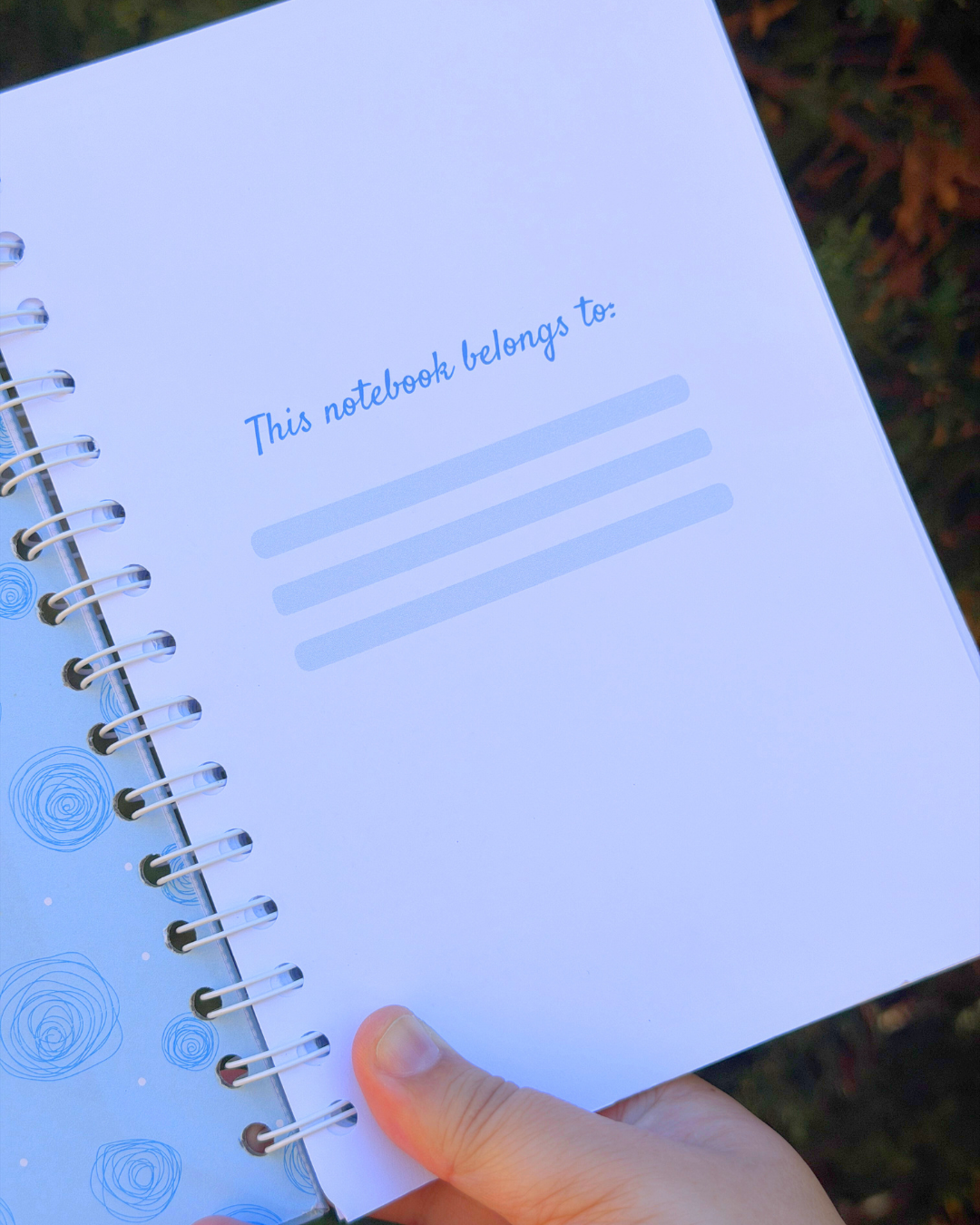 Soft Start Journal – My Journal 🩵☁️ (Handmade)