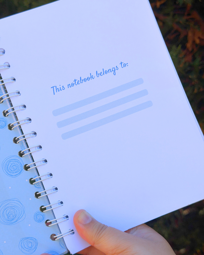 Soft Start Journal – My Journal 🩵☁️ (Handmade)