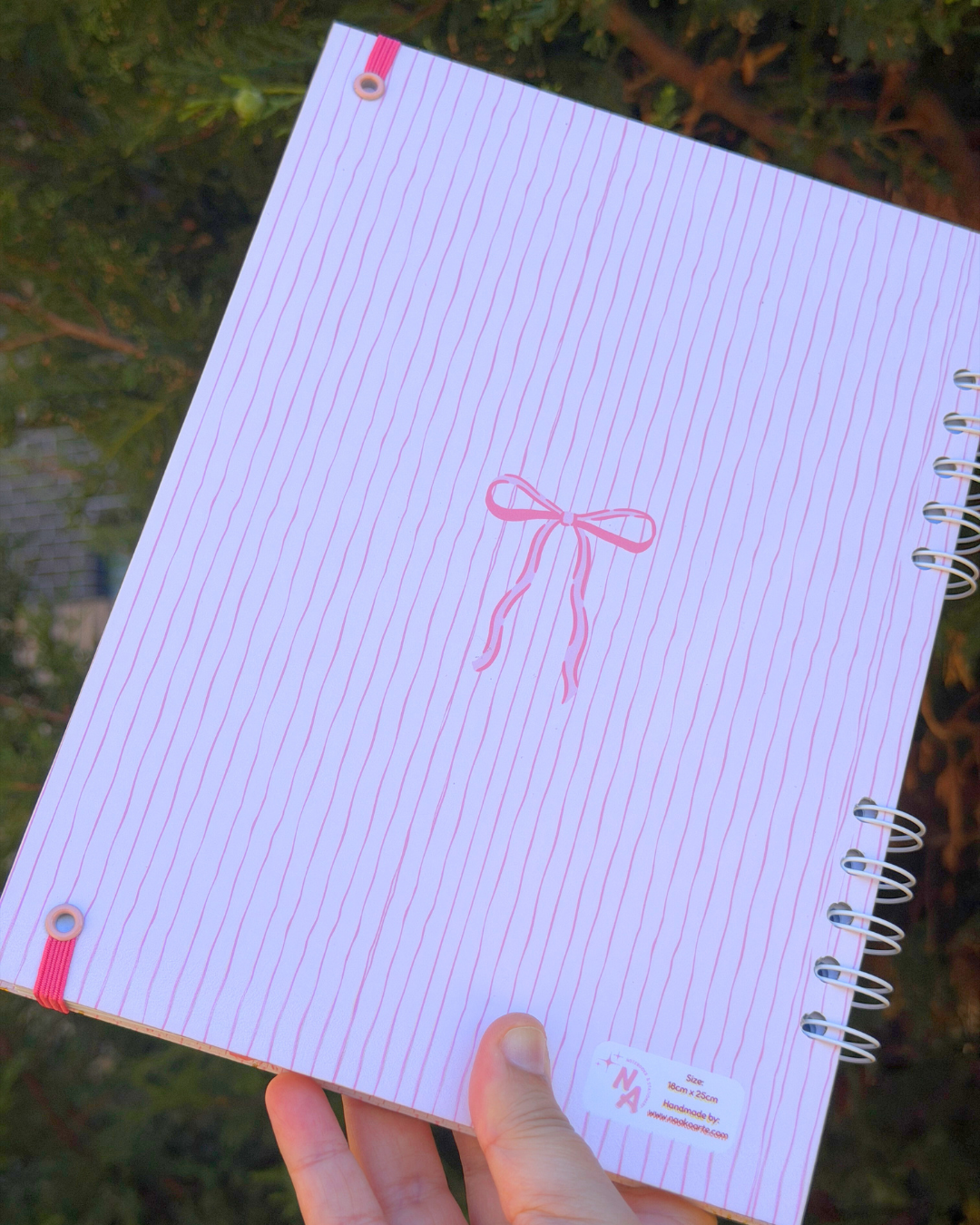 Soft Start Journal – Dreams 🎀 (Handmade)