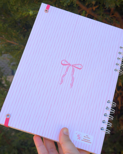 Soft Start Journal – Dreams 🎀 (Handmade)