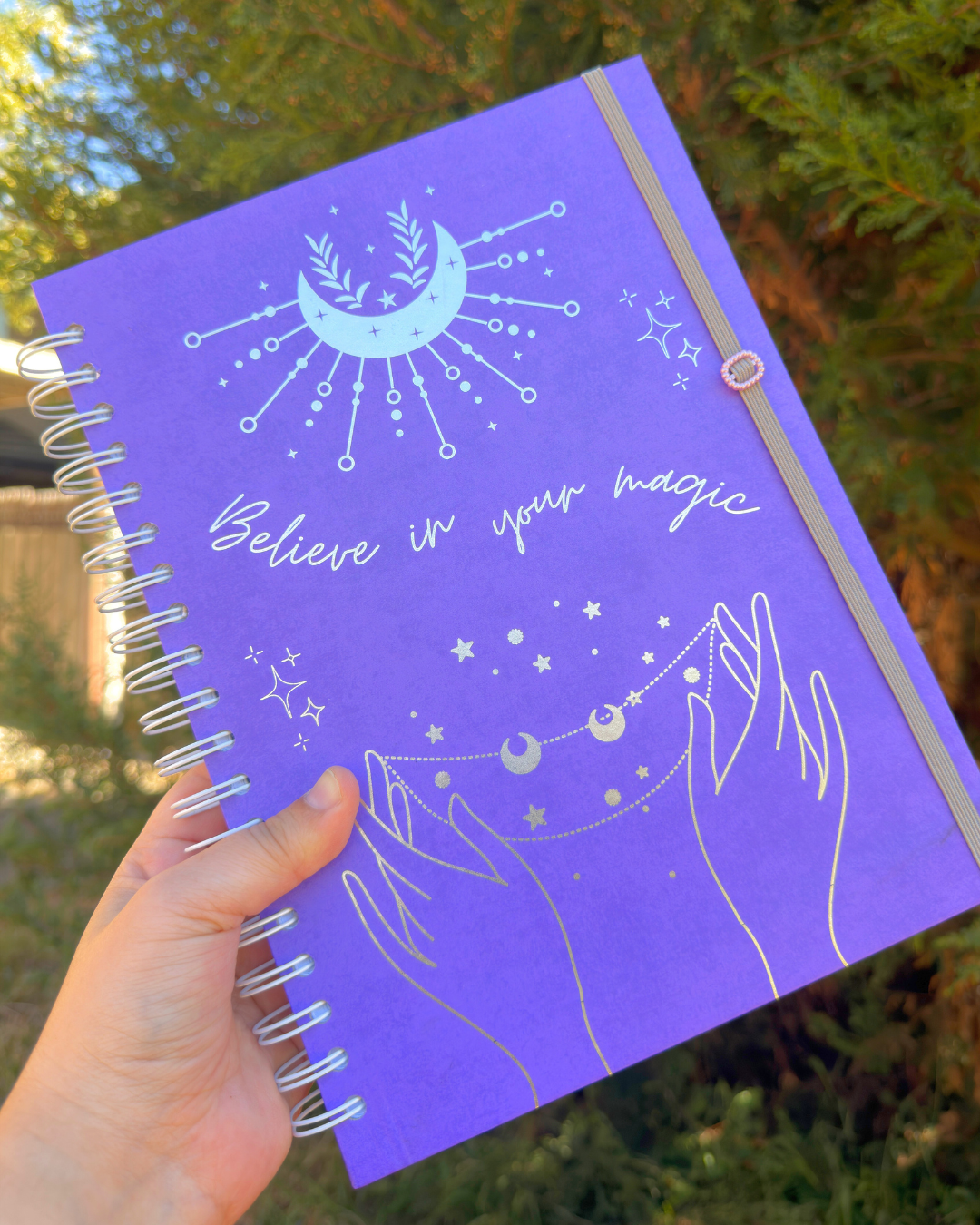 Soft Start Journal – Believe in your magic 🌙  (Handmade)