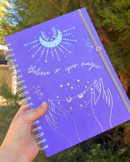 Soft Start Journal – Believe in your magic 🌙  (Handmade)