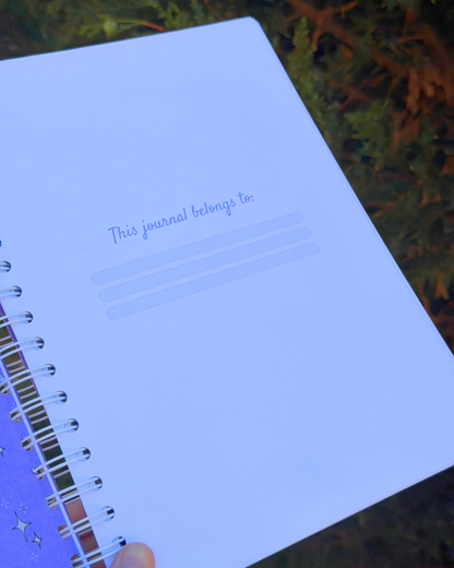 Soft Start Journal – Believe in your magic 🌙  (Handmade)