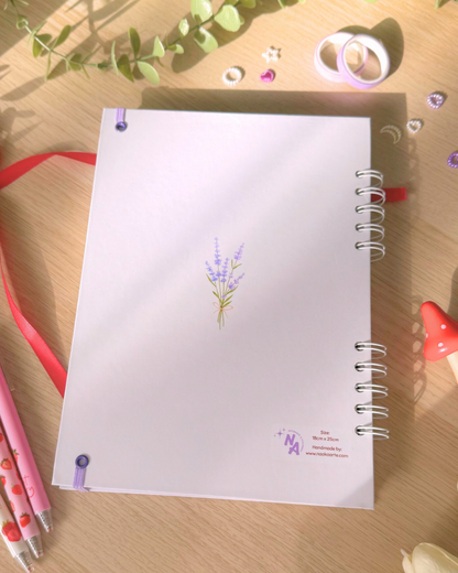 Manifesting Planner by Naoko Arte – Elegant Self-Care & Productivity Journal